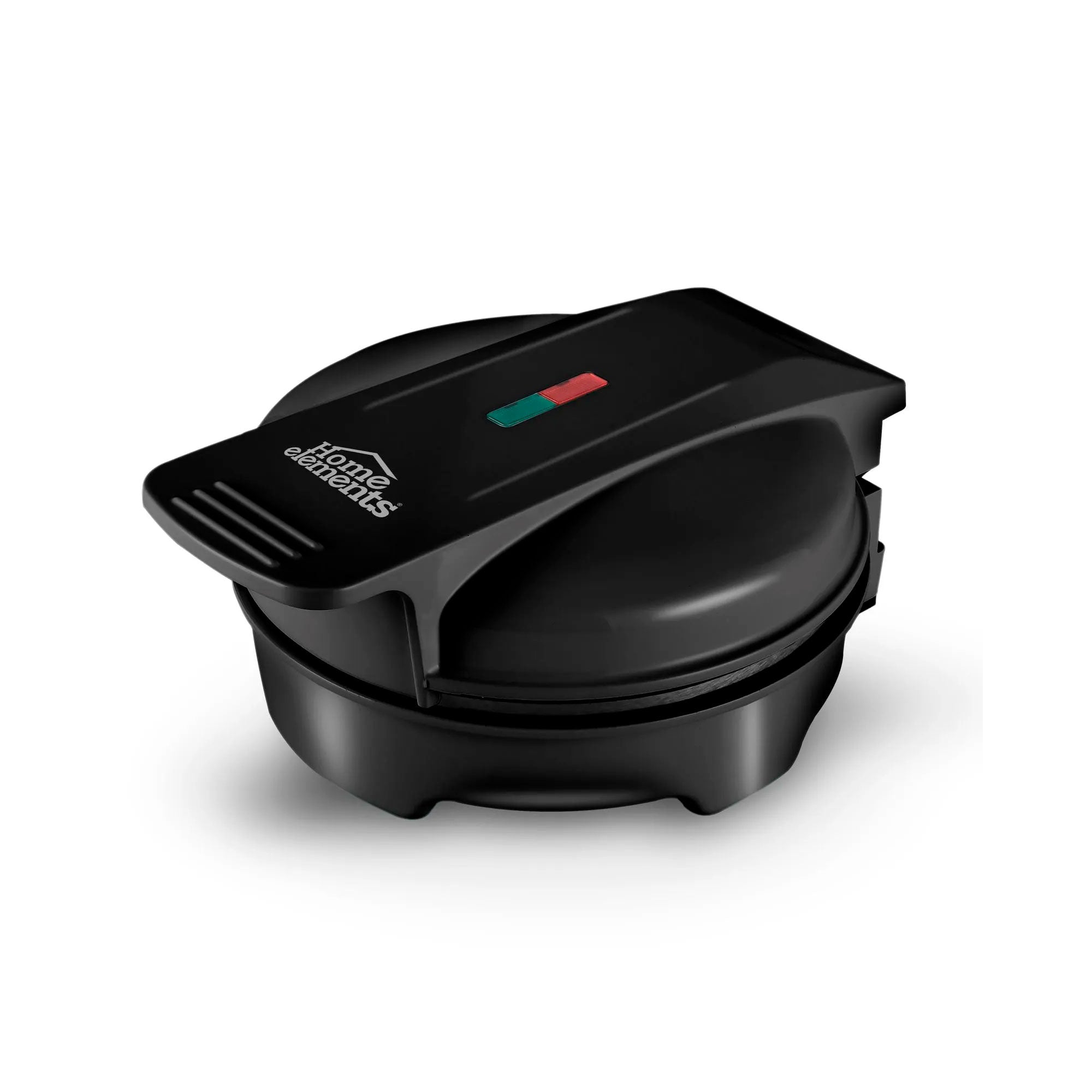 Wafflera Eléctrica Home Elements Negra HE-850W