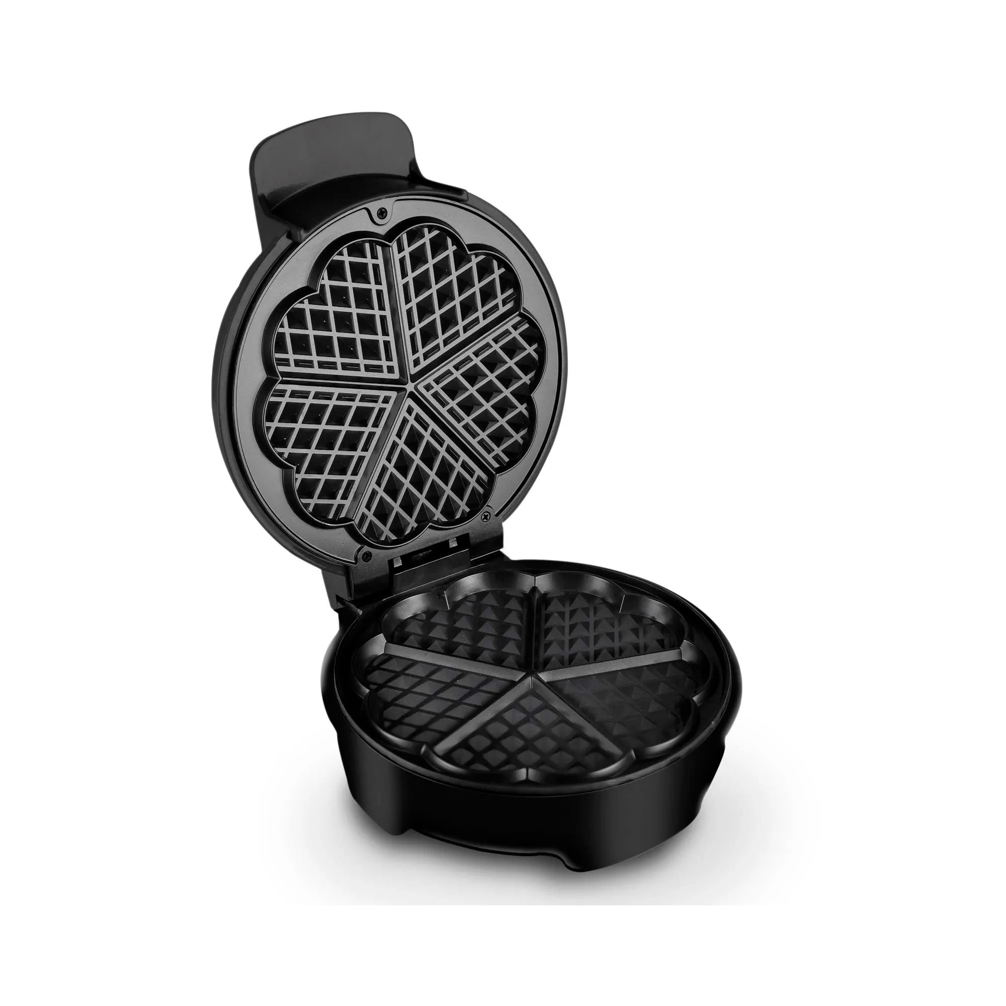 Wafflera Eléctrica Home Elements Negra HE-850W