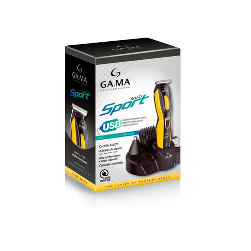 Afeitadora Multifuncional GA.MA ITALY GCX 623 Sport 4 en 1 para barba, cabello y cuerpo