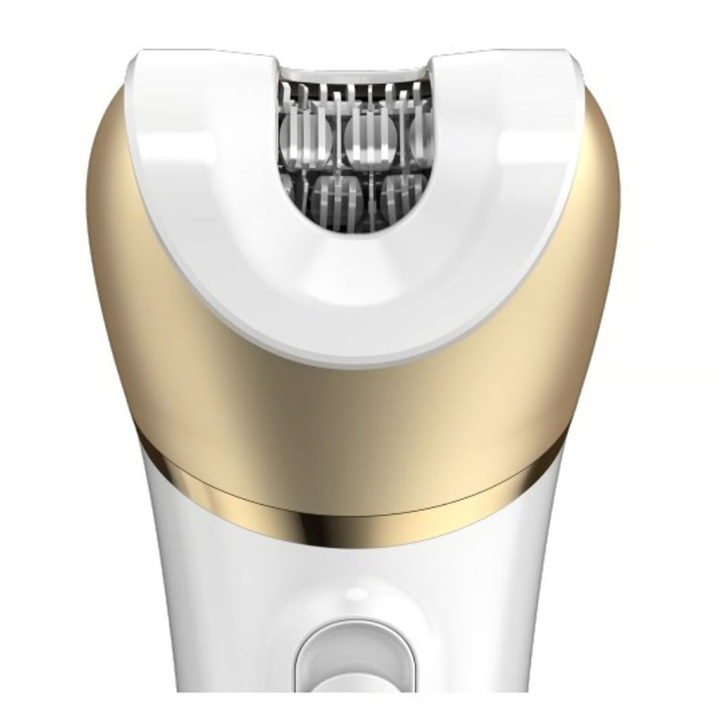Depiladora Eléctrica GA.MA Oasis Gold, Inalámbrica, 6 Cabezales Intercambiables