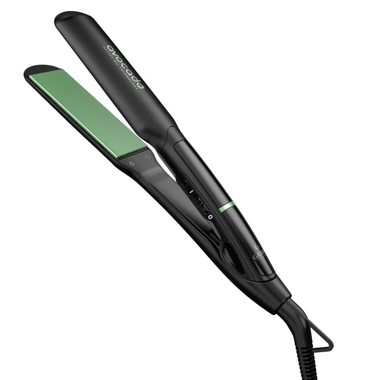 Plancha GA.MA Italy X‑Wide Avocado ST, Placas Extra Anchas Turmalina