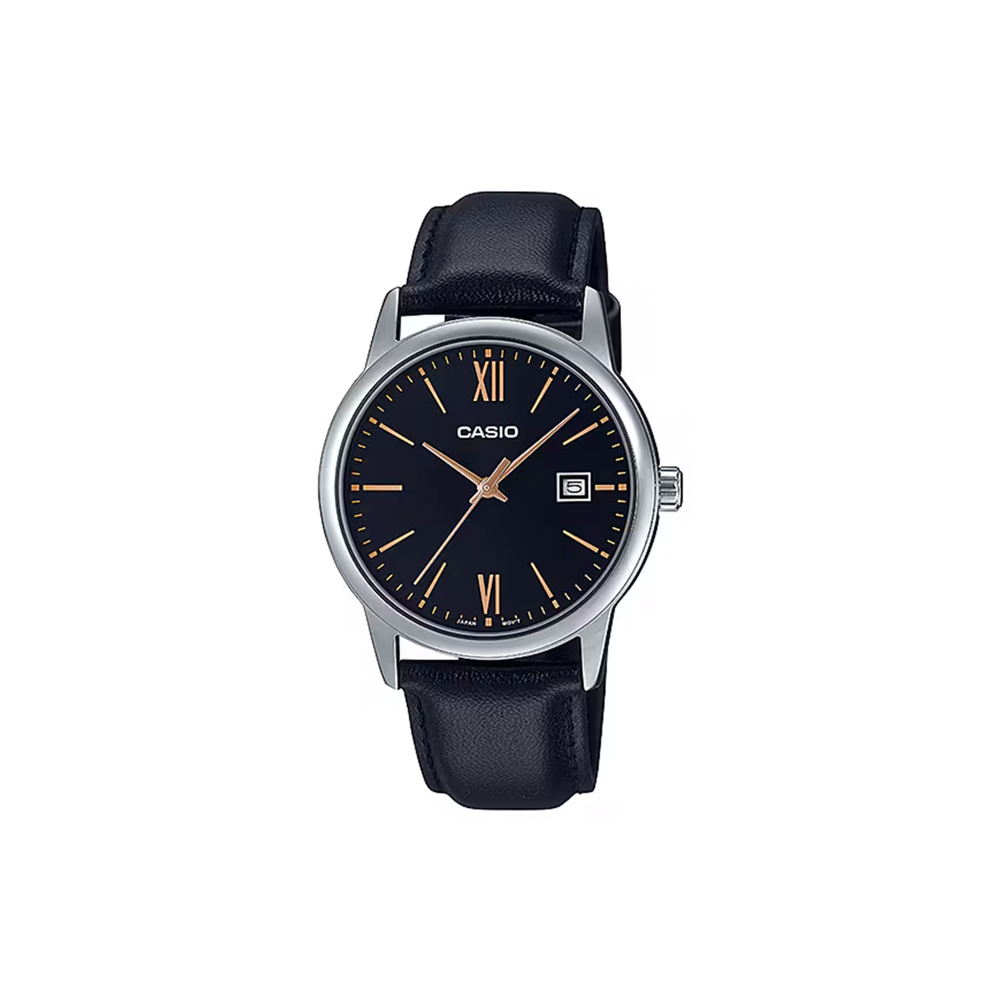 Reloj Casio MTP‑V002L‑1B Analógico Clásico Caballero