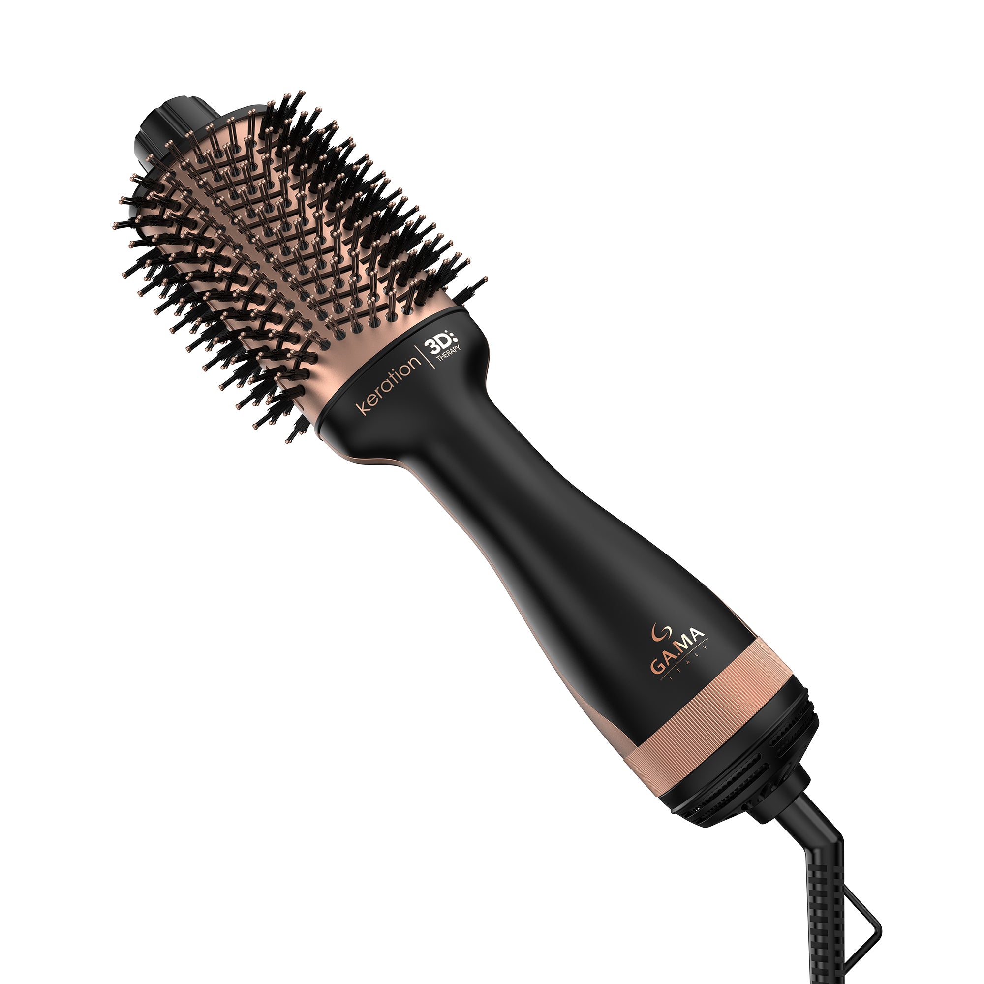 Cepillo Alisador GAMA Stylish Keration con tecnología Micro Glitt