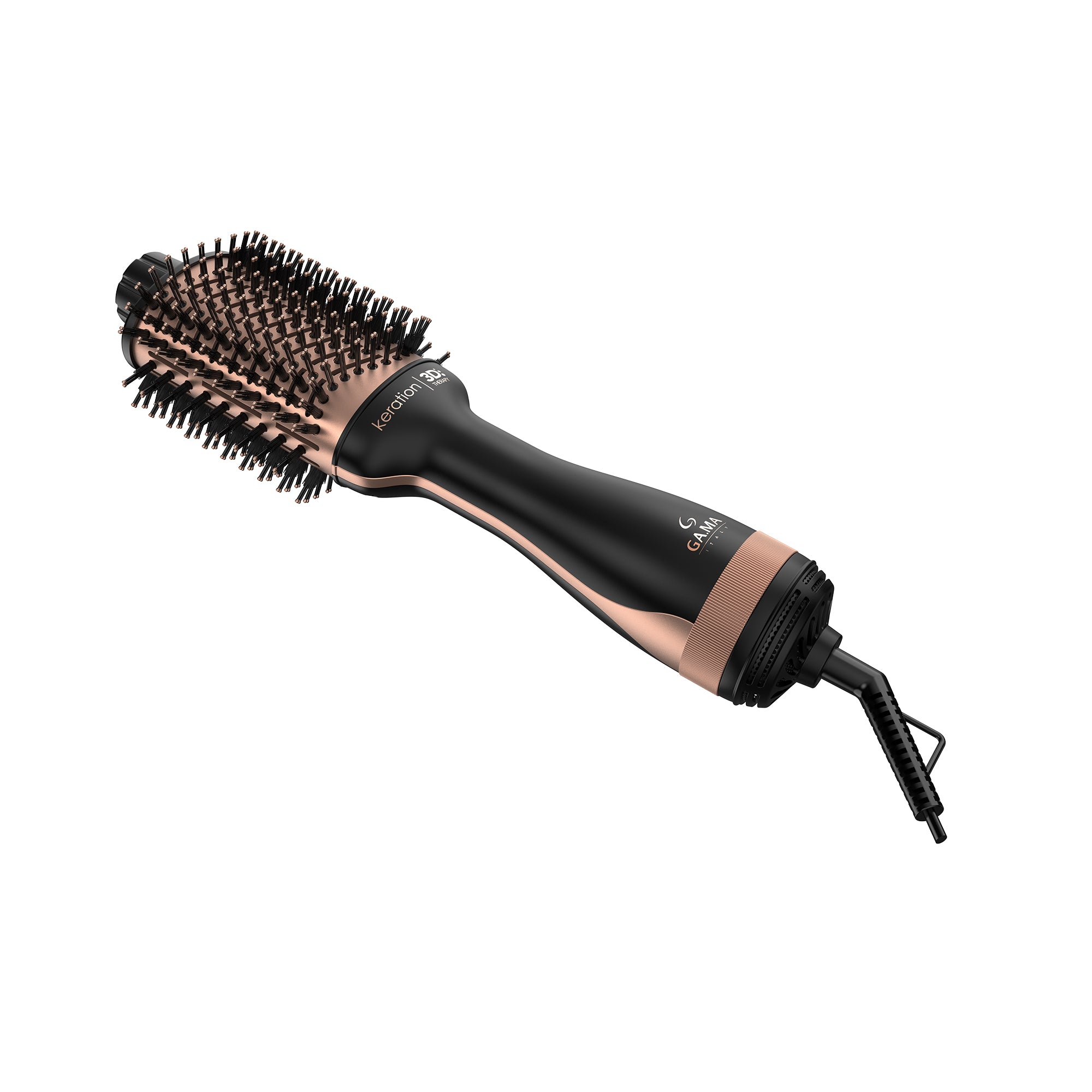 Cepillo Alisador GAMA Stylish Keration con tecnología Micro Glitt