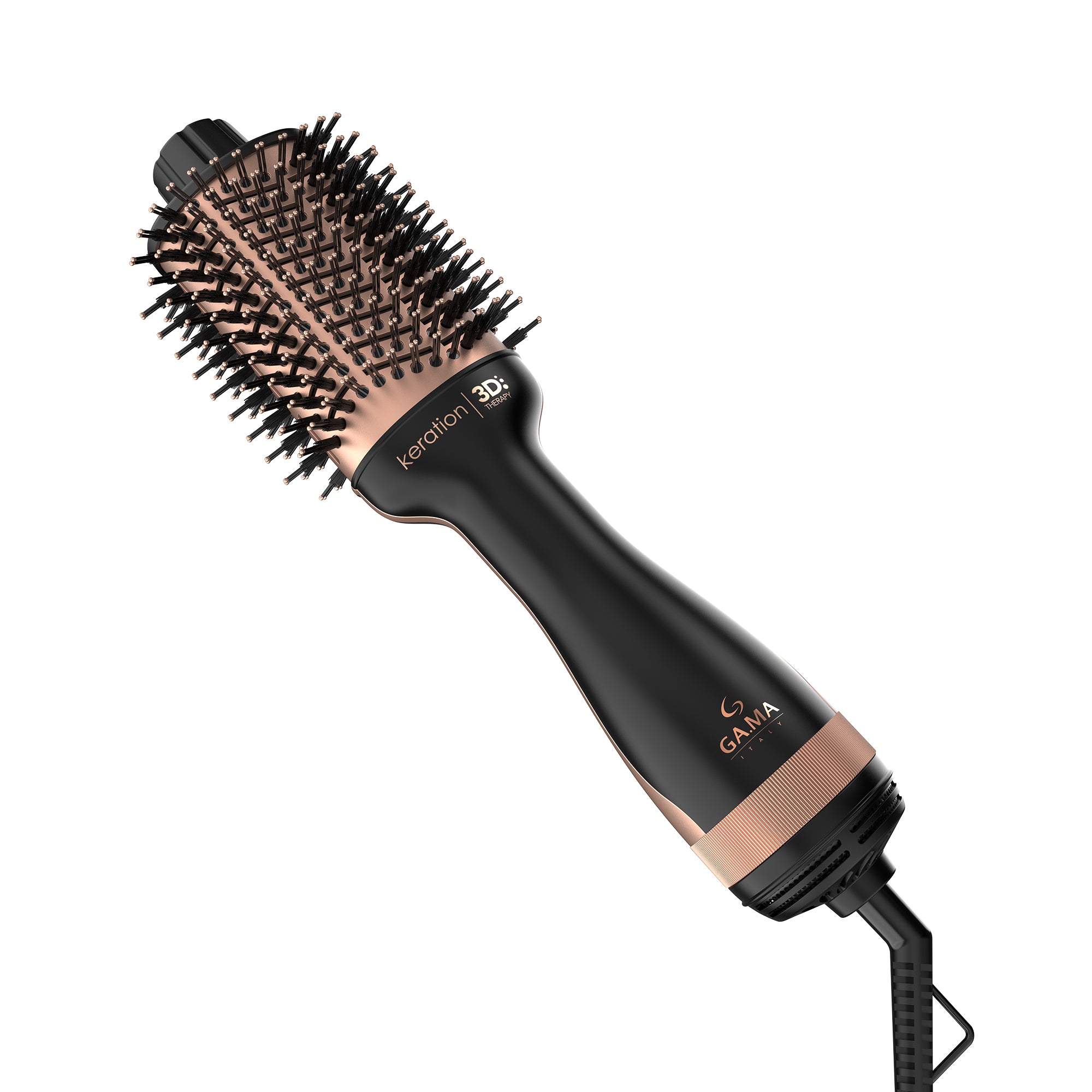 Cepillo Alisador GAMA Stylish Keration con tecnología Micro Glitt